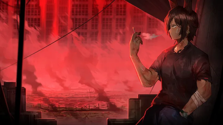 G Corp. Head Manager Outis artwork