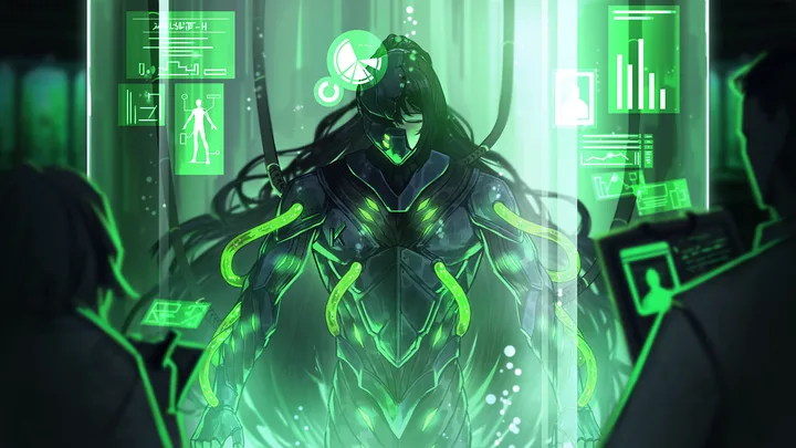 K Corp. Class 3 Excision Staff Hong Lu artwork